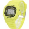 카시오 G-Shock 에너지팩 시리즈 디지털 옐로우 바이오 기반 수지 스트랩 쿼츠 GMD-S5600EP-9 200M 여성용 시계