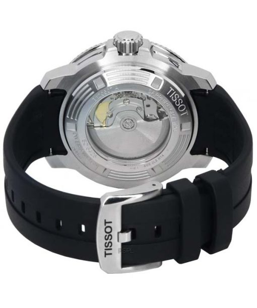 Tissot T-Sport Seastar 2000 Professional Powermatic 80 다이버의 T120.607.17.441.01 T1206071744101 600M 남성용 시계