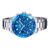 Festina 세라믹 크로노그래프 스테인리스 스틸 블루 다이얼 쿼츠 F20693-4 100M 여성용 시계