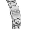 Festina Timeless 크로노그래프 스테인리스 스틸 블랙 다이얼 쿼츠 F20704-3 100M 남성용 시계