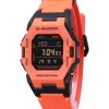 카시오 G-Shock 디지털 스마트폰 링크 바이오 기반 오렌지 수지 스트랩 쿼츠 GD-B500FL-4 200M 남성용 시계