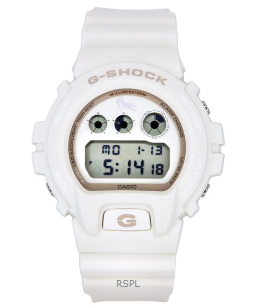 카시오 G-Shock 디지털 시바 이누 레진 스트랩 쿼츠 DW-6900SHB-7 200M 남성용 시계