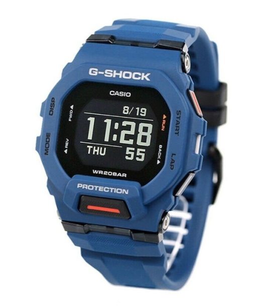 카시오 G-Shock G-Squad World Time Mobile Link Digital GBD-200-2 GBD200-2 200M 남성용 시계