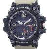 재생품 카시오 G-Shock Mudmaster 아날로그 디지털 트윈 센서 수지 스트랩 블랙 다이얼 쿼츠 GG-1000-1A5 200M 남성용 시계