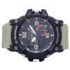 재생품 카시오 G-Shock Mudmaster 아날로그 디지털 트윈 센서 수지 스트랩 블랙 다이얼 쿼츠 GG-1000-1A5 200M 남성용 시계