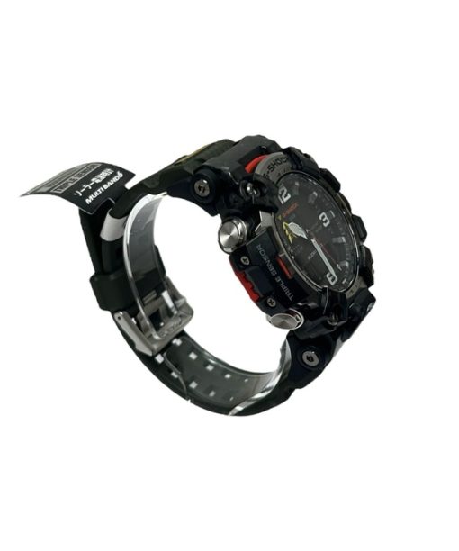 재생품 카시오 G-Shock Mudmaster 아날로그 디지털 수지 스트랩 블랙 다이얼 솔라 GWG-2000-1A3 200M 남성용 시계